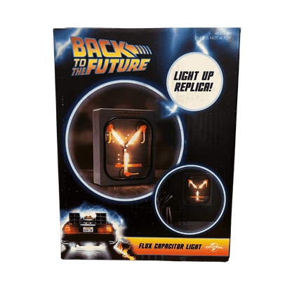 Michael J Fox Signed Back to the Future Flux Capacitor Light - Beckett COA