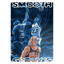 Michael Jordan 1996 Upper Deck Smooth Grooves Insert Card #SG8