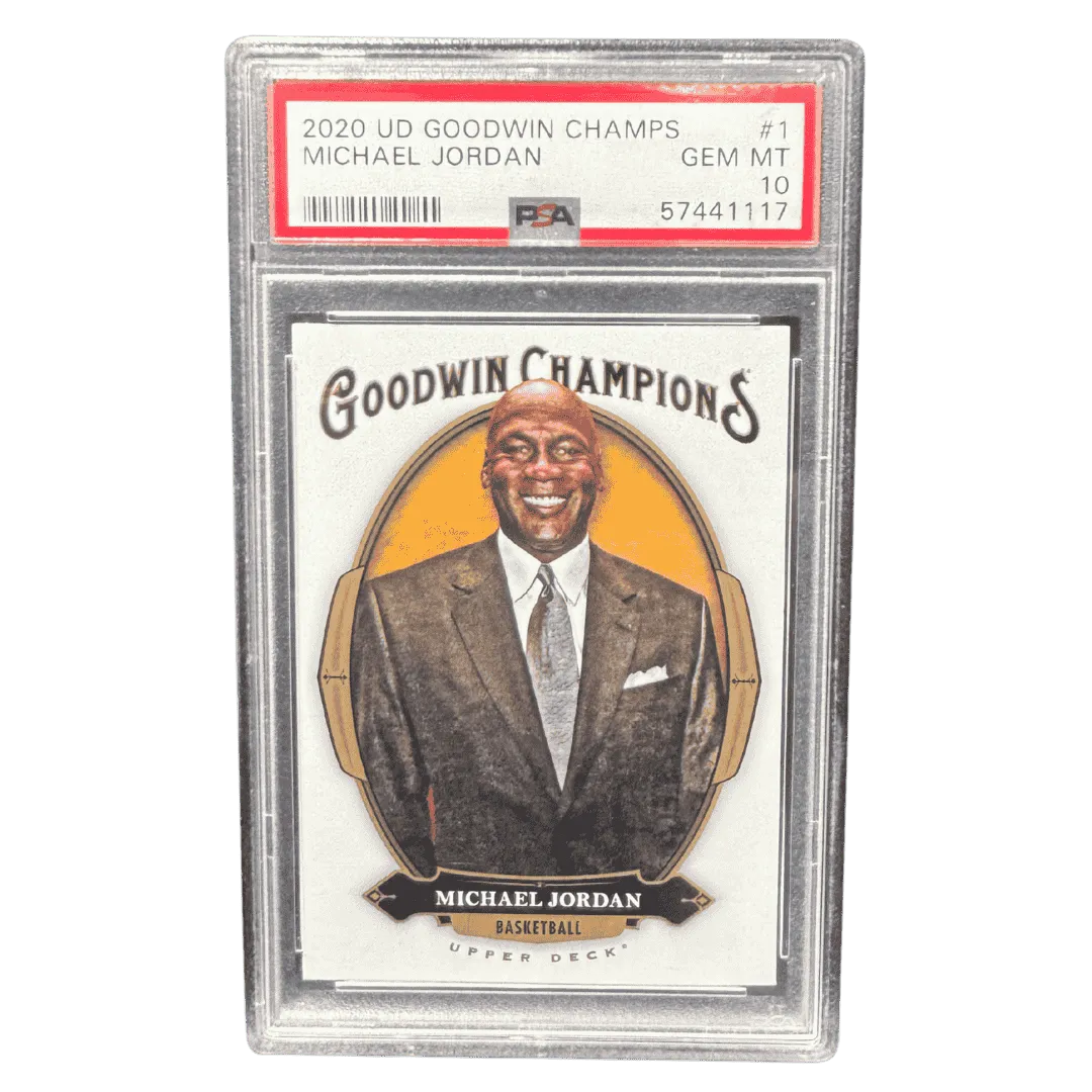 Michael Jordan PSA 10 2020 Upper Deck Goodwin Champs Card #1