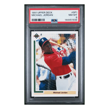 Michael Jordan PSA 8 1991 Upper Deck Card #SP1