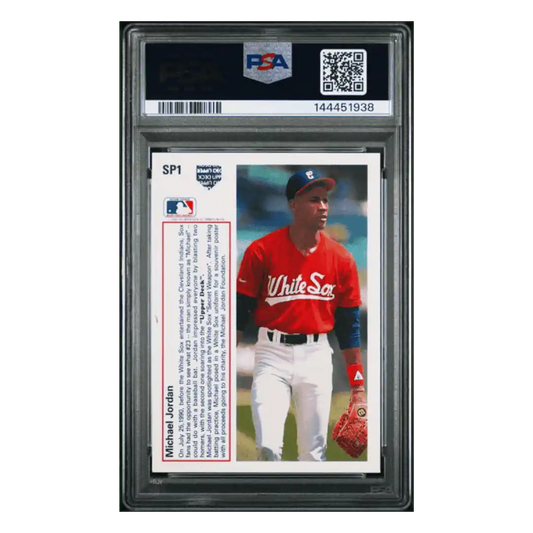 Michael Jordan PSA 8 1991 Upper Deck Card #SP1