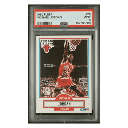 Michael Jordan PSA 9 1990 Fleer Card #26