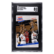 Michael Jordan SGC 8 1993-94 Upper Deck NBA Playoffs Card #193