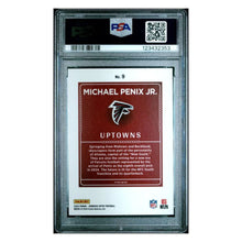 Michael Penix Jr PSA 10 2024 Panini Donruss Optic Uptowns Rookie RC Card #9