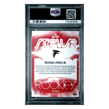 Michael Penix Jr PSA 10 2024 Panini Rookies & Stars Stellar Rookies Longevity Rookie RC Card #SRMPJ