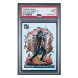 Michael Penix Jr PSA 9 2024 Panini Donruss Downtown! Rookie RC Card #14