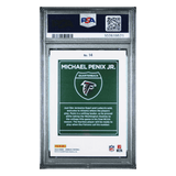 Michael Penix Jr PSA 9 2024 Panini Donruss Downtown! Rookie RC Card #14