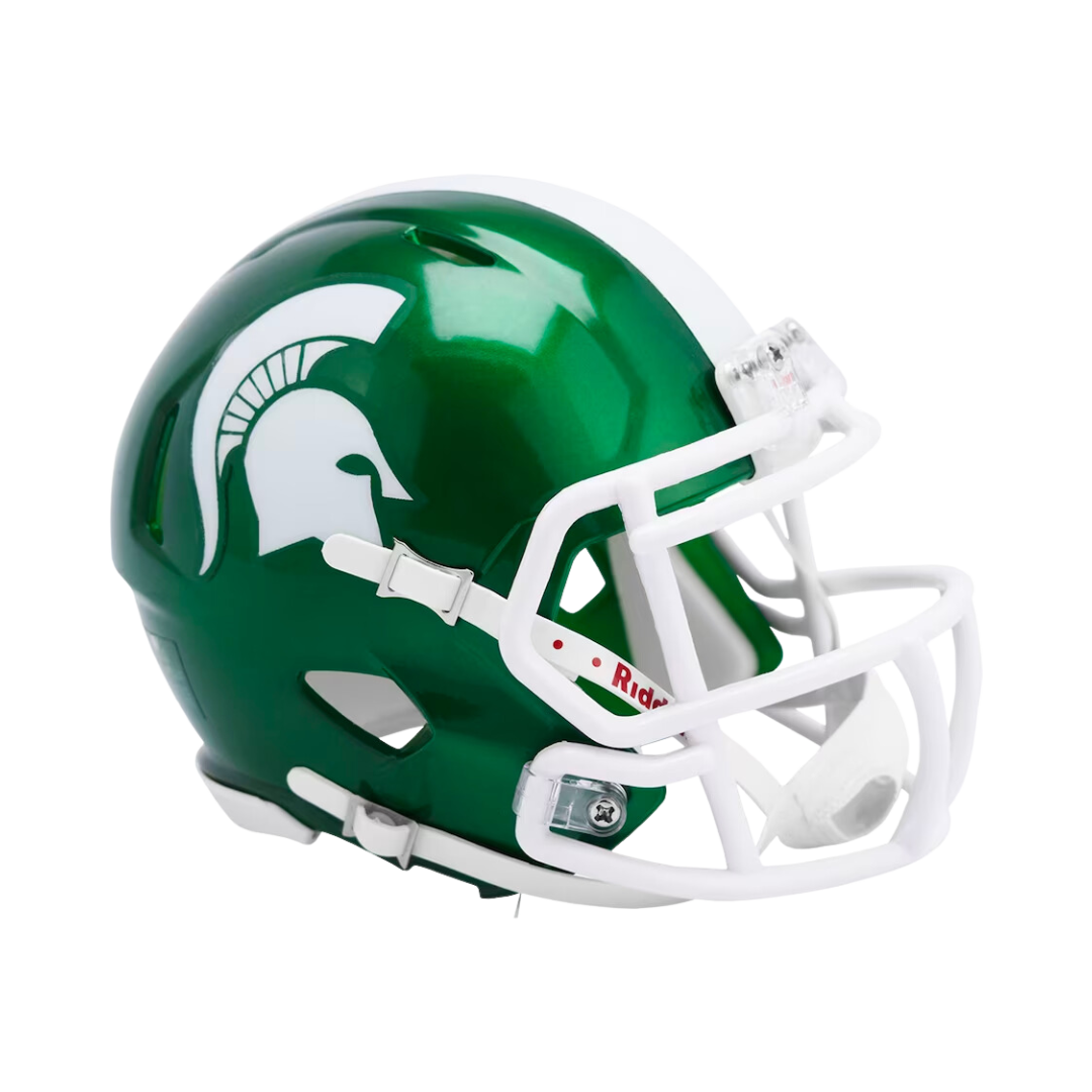 Michigan State Spartans Flash Speed Riddell Mini Football Helmet