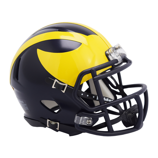 Michigan Wolverines Speed Riddell Mini Football Helmet