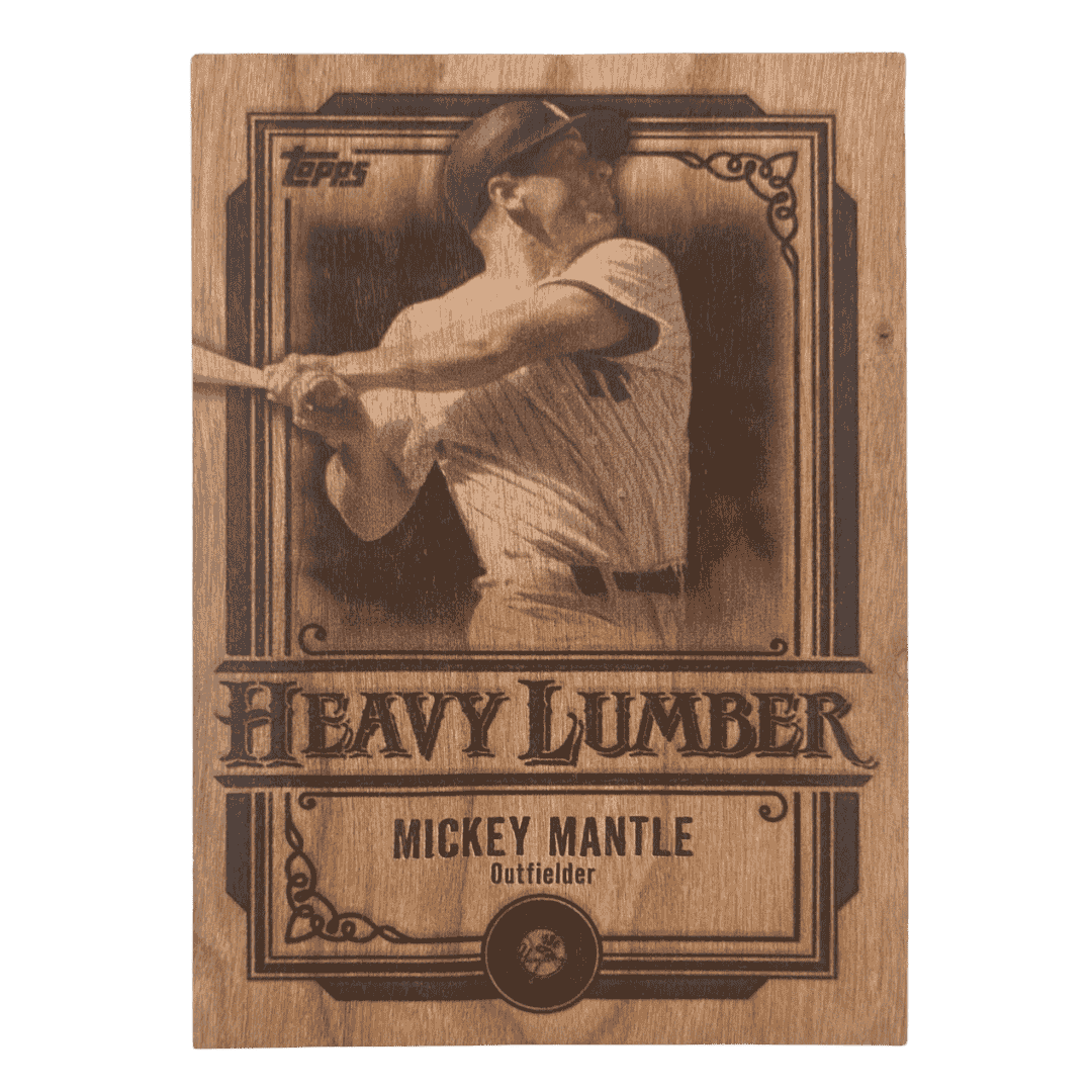 Mickey Mantle 2025 Topps Heavy Lumber Card #HL-17
