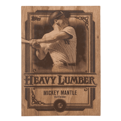 Mickey Mantle 2025 Topps Heavy Lumber Card #HL-17