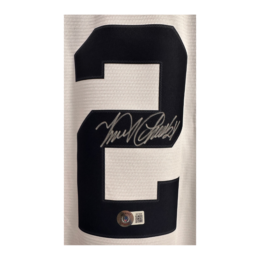 Miguel Cabrera Detroit Tigers Autographed White Nike Replica Jersey - Beckett COA