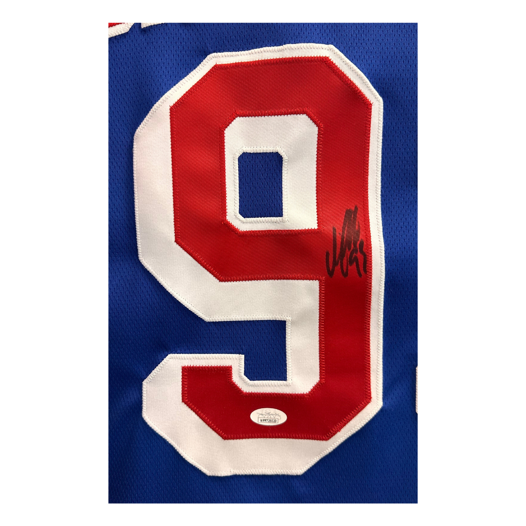 Mika Zibanejad New York Rangers Autographed Fanatics Home Jersey - JSA COA
