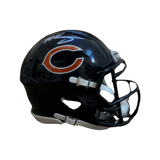 Mike Singletary Chicago Bears Autographed Mini Speed Helmet - Beckett COA