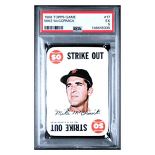 Mike McCormick PSA 5 1968 Topps Game Card #17