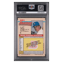 Mike Piazza PSA 9 1992 Topps Bowman Rookie RC Card #461