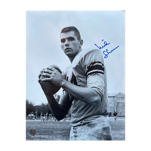 Mike Shannon St Louis Cardinals Autographed Black and White 11x14 Photo - Fan Cave COA