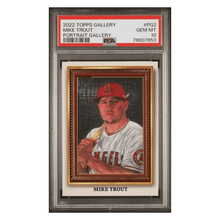 Mike Trout PSA 10 2022 Topps Portrait Gallery Card #PG2