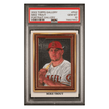 Mike Trout PSA 10 2022 Topps Portrait Gallery Card #PG2