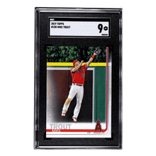 Mike Trout SGC 9 2019 Topps Card #100