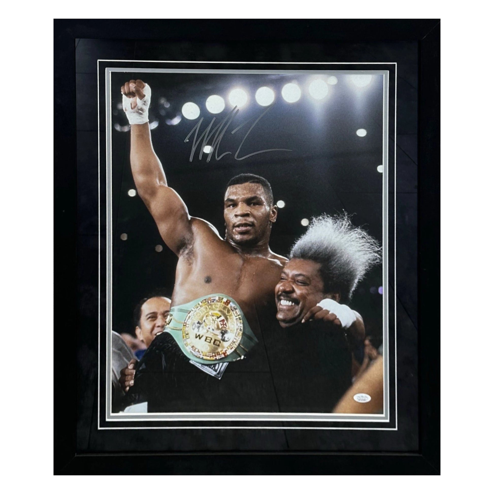 Mike Tyson Autographed Framed 16x20 Photo - JSA COA