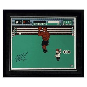Mike Tyson Autographed Framed 16x20 Photo - Beckett COA