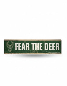 Milwaukee Bucks Wooden Magnet 1.5" x 6"