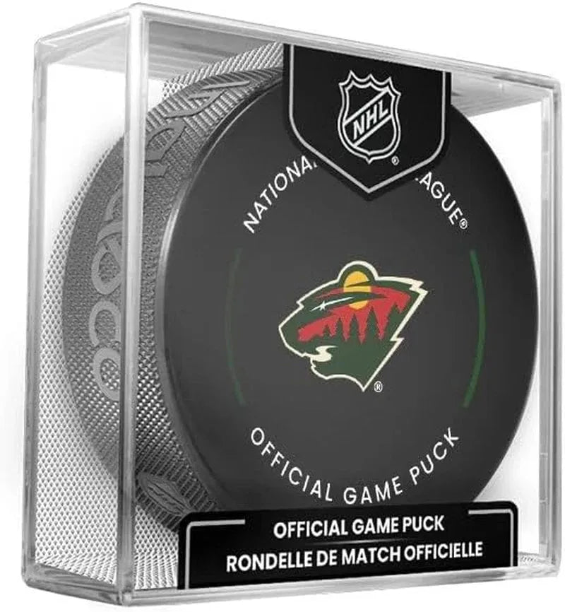 Minnesota Wild 2022-2023 Unsigned Official Game Puck