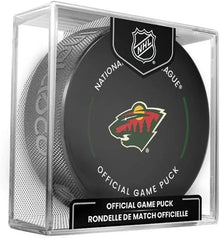 Minnesota Wild 2022-2023 Unsigned Official Game Puck