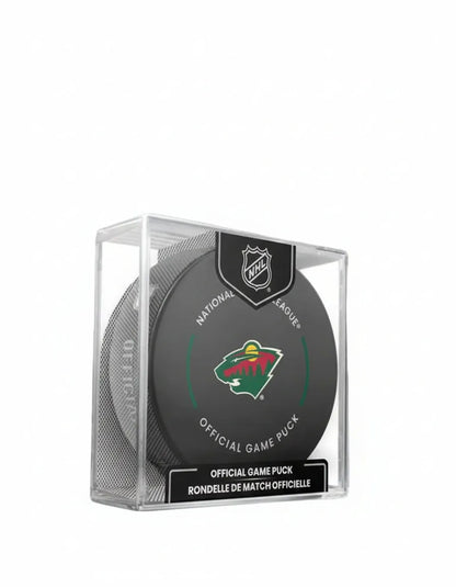 Minnesota Wild 2022-2023 Unsigned Official Game Puck