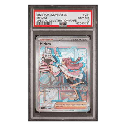 Miriam PSA 10 2023 Pokemon Scarlet & Violet Special Illustration Rare Card #251