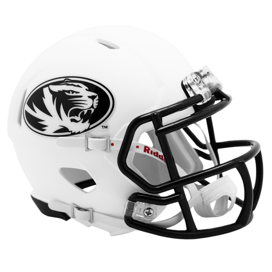 Missouri Tigers Matte White Unsigned Mini Speed Replica Football Helmet