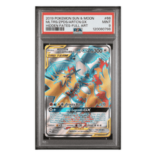 Moltres Zapdos Articuno GX PSA 9 2019 Pokemon Sun & Moon Hidden Fates - Full Art Card #66