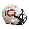 Montez Sweat Chicago Bears Autographed Lunar Eclipse Speed Mini Helmet - JSA COA