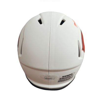 Montez Sweat Chicago Bears Autographed Lunar Eclipse Speed Mini Helmet - JSA COA