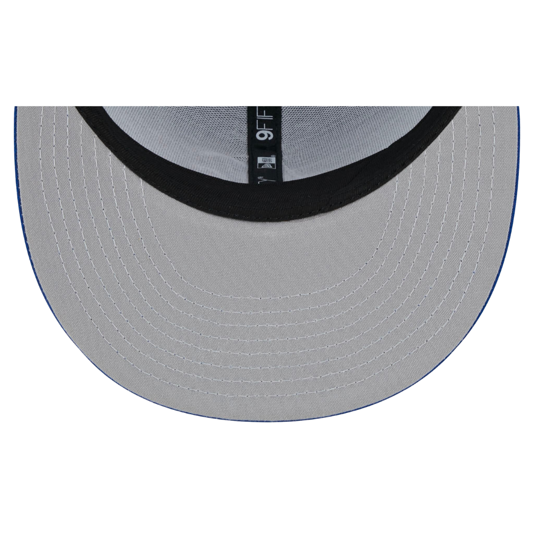 Montreal Expos Trucker Meshback New Era Royal 9FIFTY Adjustable Snapback Hat
