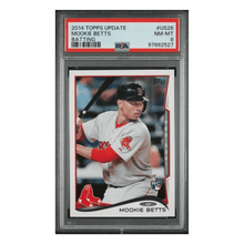 Mookie Betts PSA 8 2014 Topps Update Batting Card #US26