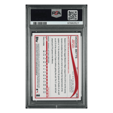 Mookie Betts PSA 8 2014 Topps Update Batting Card #US26