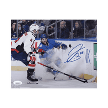 Nathan Walker St Louis Blues Autographed vs Capitals 8x10 Photo - JSA COA