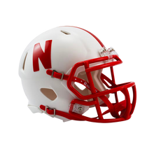 Nebraska Cornhuskers Speed Riddell Mini Football Helmet