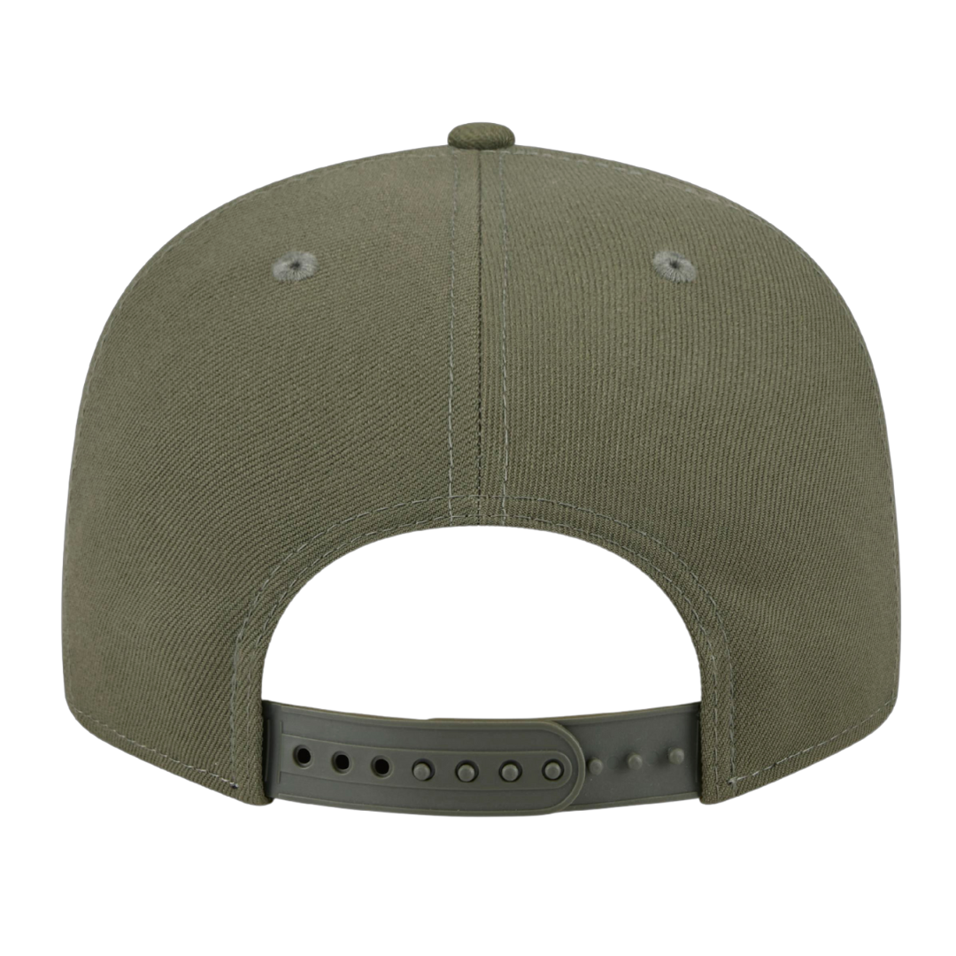 Los Angeles Dodgers Color Pack New Era 9FIFTY Olive Green Adjustable Snapback Hat