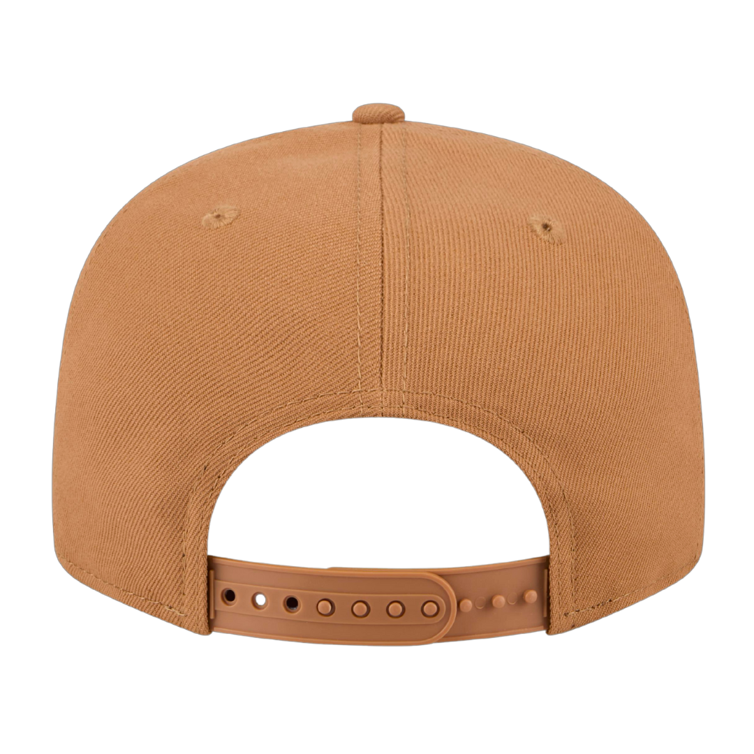 Kansas City Chiefs Official Team Color New Era Tan Color Pack 9FIFTY Adjustable Snapback Hat with Side Patch