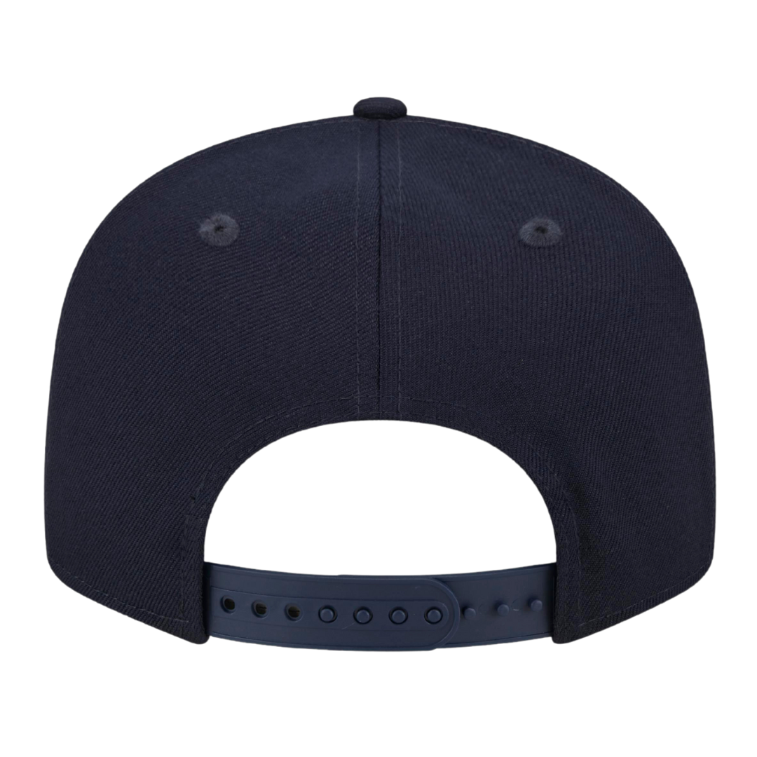 New York Yankees Script New Era Navy 9FIFTY Adjustable Snapback Hat