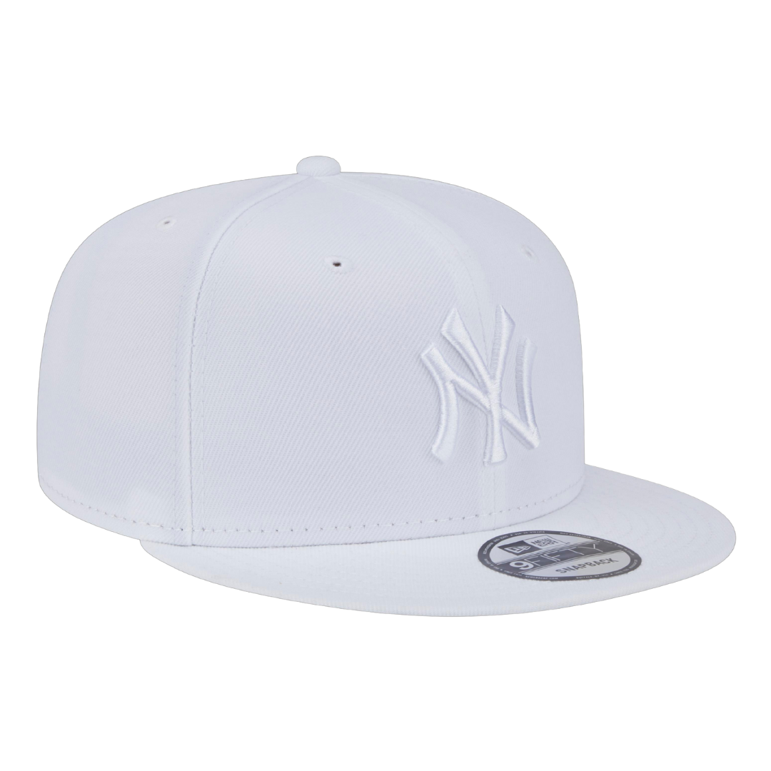 New York Yankees White On White New Era 9FIFTY Adjustable Snapback Hat