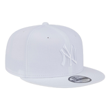 New York Yankees White On White New Era 9FIFTY Adjustable Snapback Hat