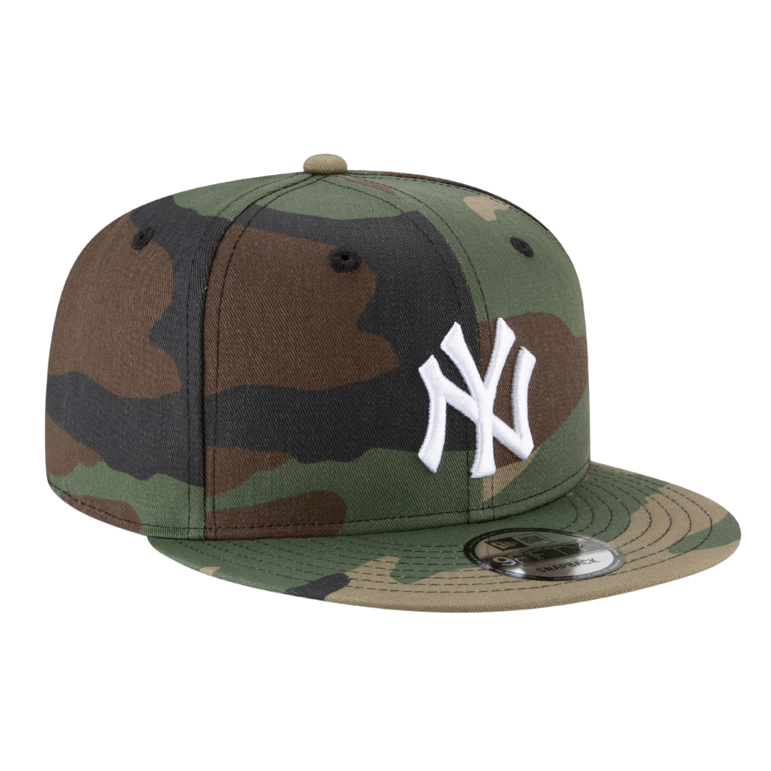 New York Yankees Woodland Camo New Era 9FIFTY Adjustable Snapback Hat