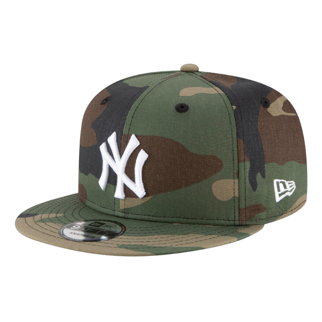 New York Yankees Woodland Camo New Era 9FIFTY Adjustable Snapback Hat