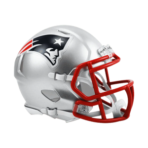 New England Patriots Speed Riddell Mini Helmet