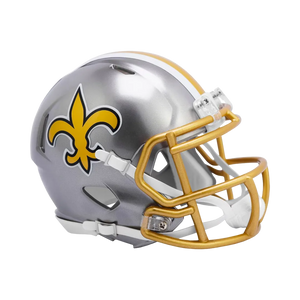 New Orleans Saints Flash Speed Riddell Mini Football Helmet