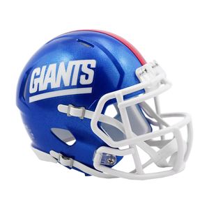 New York Giants Color Rush Speed Riddell Mini Football Helmet